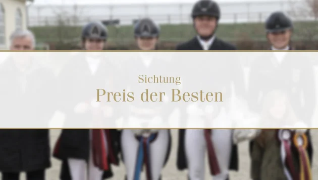 Sichtung zum Preis der Besten – Generation U21 auf dem Hof Kasselmann