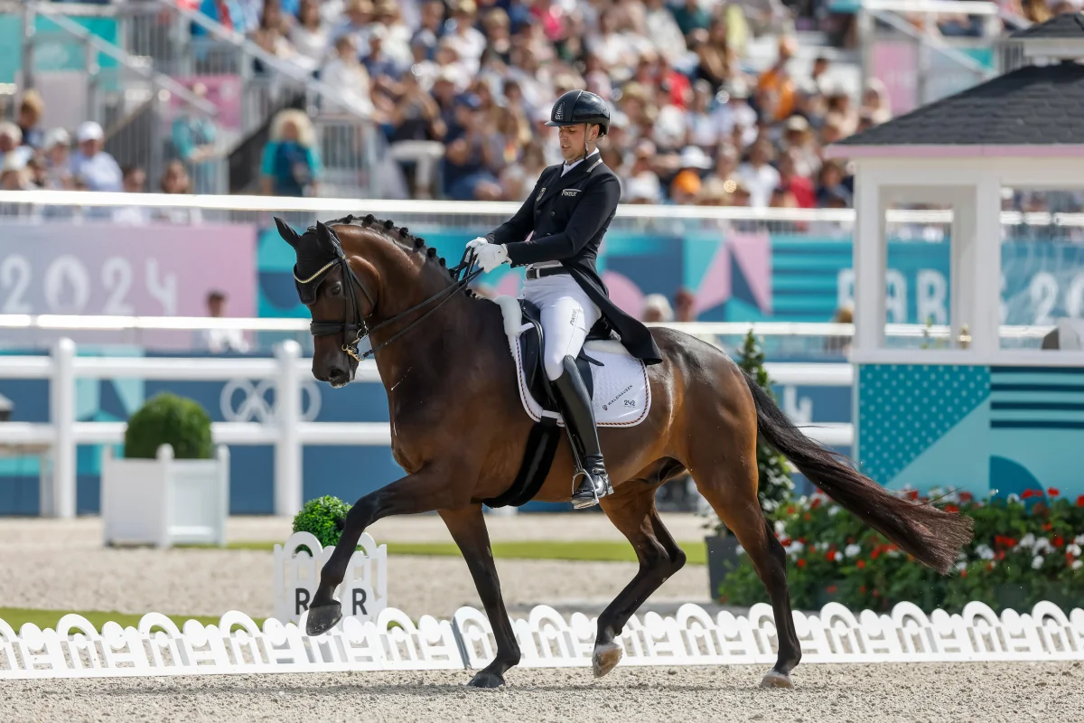 Frederic Wandres und Bluetooth OLD bei den Olympischen Spielen in Paris 2024