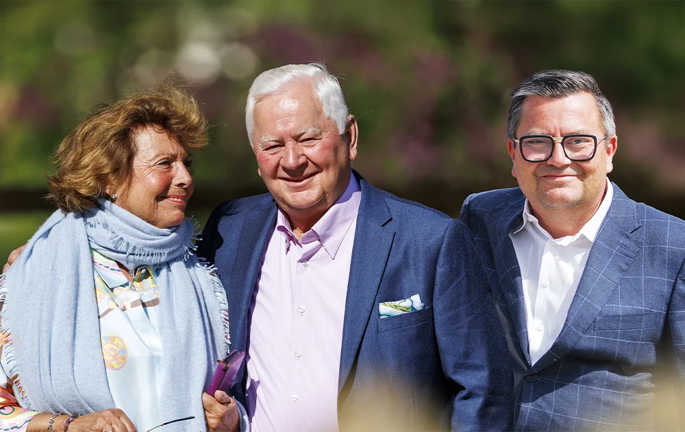Bianca, Ullrich und Francois Kasselmann